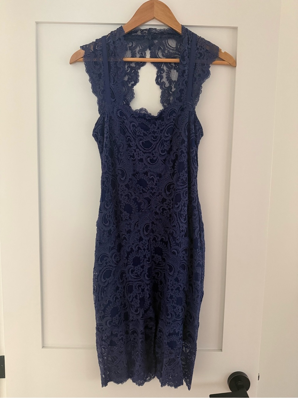 Rebecca Minkoff Navy Lace Dress Size 2 – excellent condition